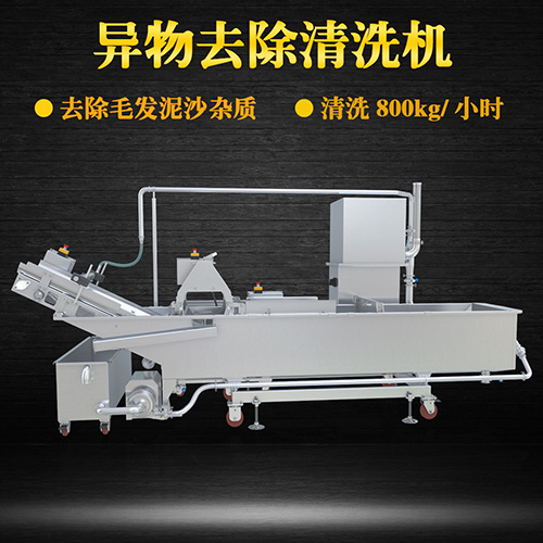 水果自動(dòng)清洗機(jī)，有效清洗，去除泥沙