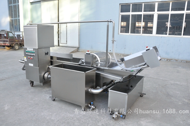 全自動(dòng)氣泡式洗菜機(jī)公司生產(chǎn)線,潔凈度高,效率高能耗低節(jié)水,機(jī)身不銹鋼設(shè)計(jì) 全自動(dòng)氣泡式洗菜機(jī)公司生產(chǎn)線,潔凈度高,效率高能耗低節(jié)水,機(jī)身不銹鋼設(shè)計(jì)